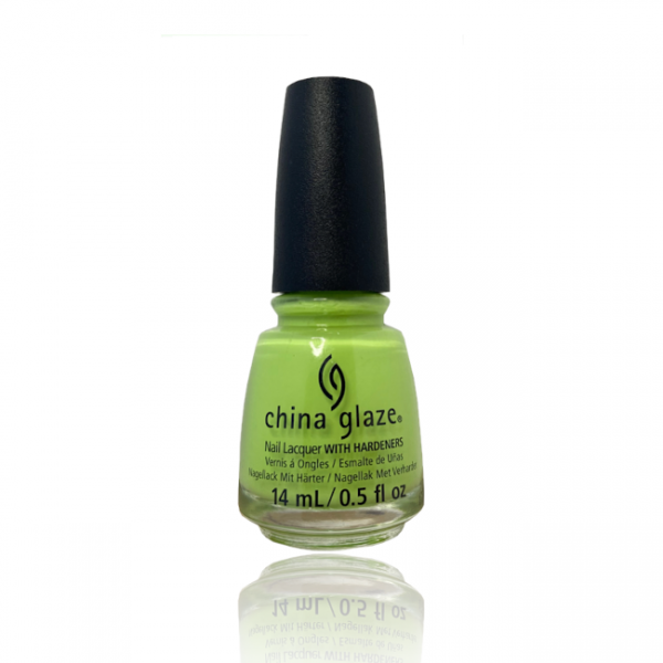 JenaesNails - China Glaze- Grass is Lime Greener