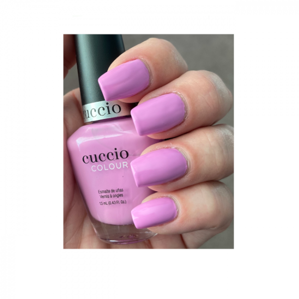 JenaesNails - Cuccio Color - Lavender Sorbet - Nail Swatch