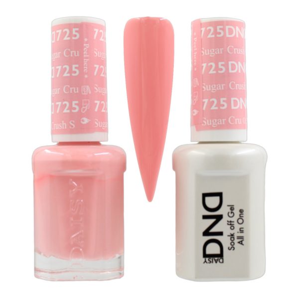 DND Duo Matching Pair Gel and Nail Polish - 725 Sugar Crush