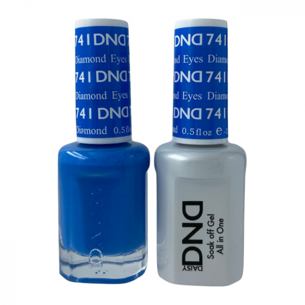 DND Duo Matching Pair Gel and Nail Polish - 741 Diamond Eyes