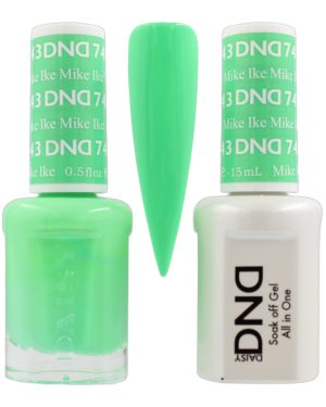 DND Duo Matching Pair Gel and Nail Polish - 743 Mike Ike