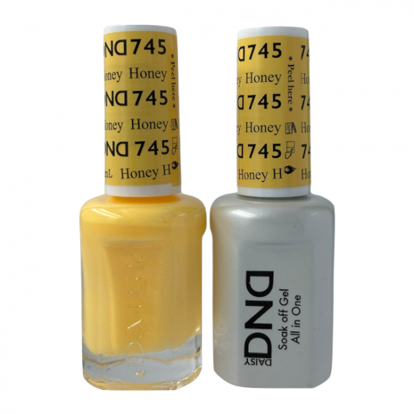DND Duo Matching Pair Gel and Nail Polish - 745 Honey