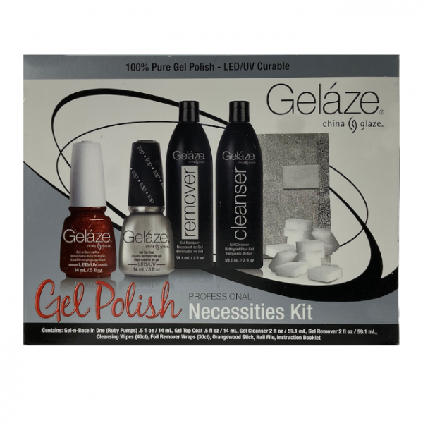 China Glaze Geláze - Gel Polish Necessities Kit
