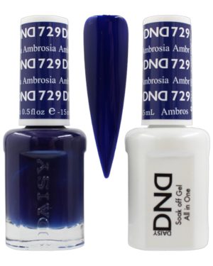 DND Duo Matching Pair Gel and Nail Polish - 729 Ambrosia