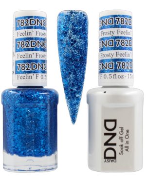 DND Duo Matching Pair Gel and Nail Polish - 782 Feelin Frosty