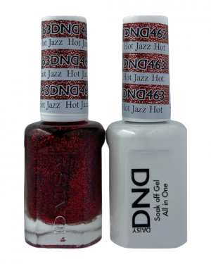 DND Duo Matching Pair Gel and Nail Polish – 463-Hot Jazz