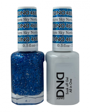 DND Duo Matching Pair Gel and Nail Polish – 468-Northern Sky