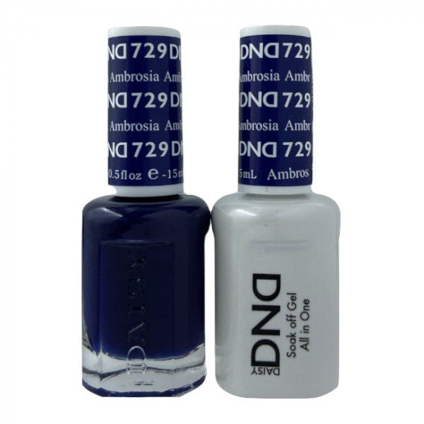 DND Duo Matching Pair Gel and Nail Polish – 729-Ambrosia