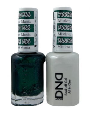 DND Duo Matching Pair Gel and Nail Polish – 766-Mistletoe Mania
