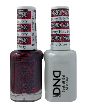 DND Duo Matching Pair Gel and Nail Polish – 770-Holy Berry