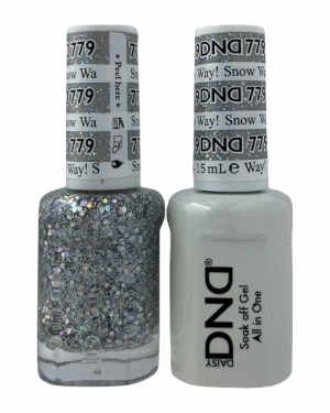 DND Duo Matching Pair Gel and Nail Polish – 779-Snow Way