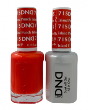 DND Duo Matching Pair Gel and Nail Polish – 715-Island Punch