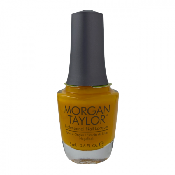 Morgan Taylor Lacquer - Sunset Yellow Appliqué