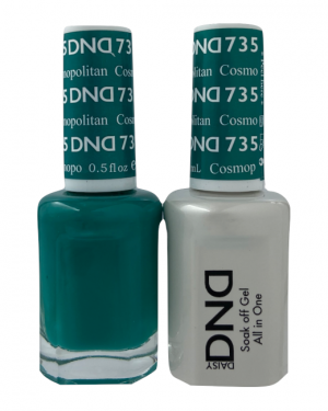 DND Duo Matching Pair Gel and Nail Polish-735-Cosmopolitan