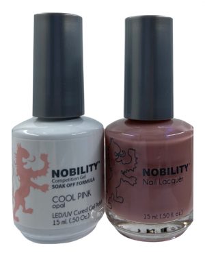 LeChat Nobility Color Gel Polish & Nail Lacquer 010 Cool Pink