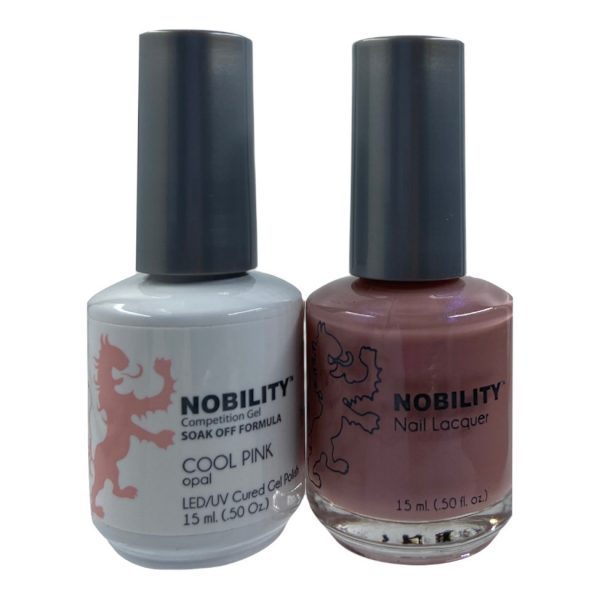 LeChat Nobility Color Gel Polish & Nail Lacquer 010 Cool Pink