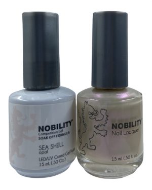 LeChat Nobility Color Gel Polish & Nail Lacquer 011 Sea Shell