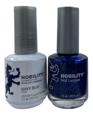 LeChat Nobility Color Gel Polish & Nail Lacquer 020 Navy Blue