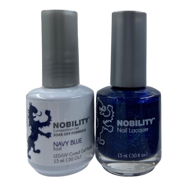 LeChat Nobility Color Gel Polish & Nail Lacquer 020 Navy Blue