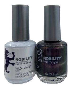 LeChat Nobility Color Gel Polish & Nail Lacquer 048 Wild Grapes
