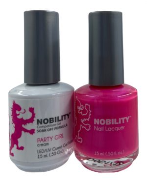 LeChat Nobility Color Gel Polish & Nail Lacquer 062 Party Girl