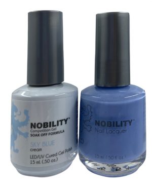LeChat Nobility Color Gel Polish & Nail Lacquer 063 Sky Blue