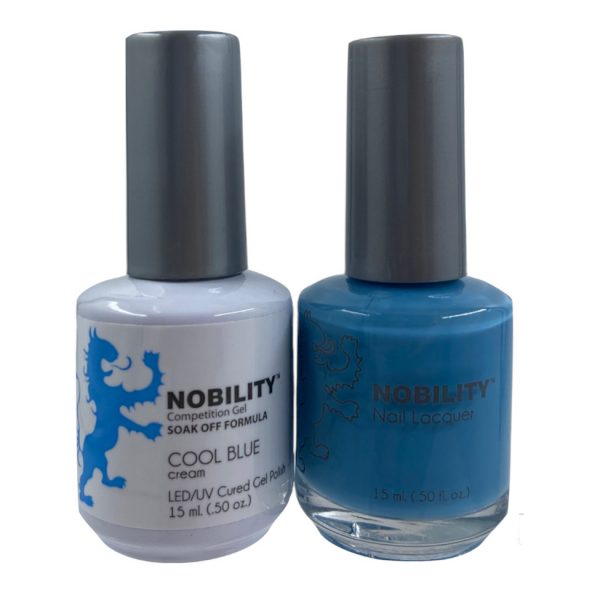 LeChat Nobility Color Gel Polish & Nail Lacquer 081 Cool Blue