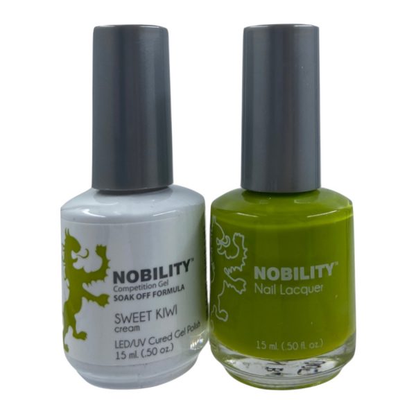 LeChat Nobility Color Gel Polish & Nail Lacquer 083 Sweet Kiwi