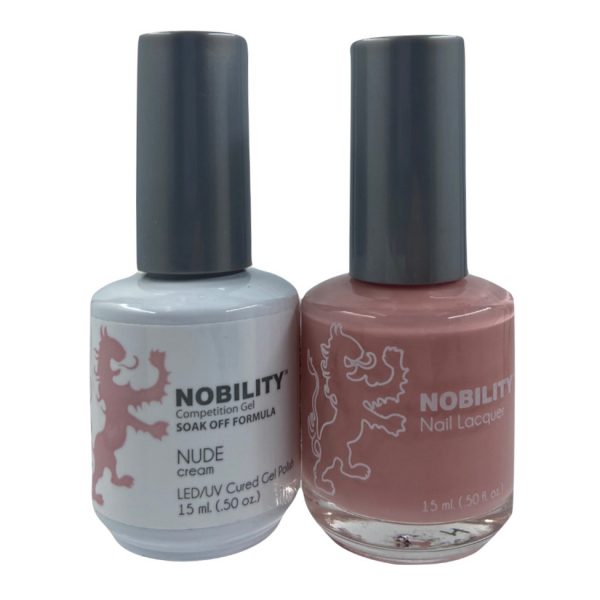 LeChat Nobility Color Gel Polish & Nail Lacquer 090 Nude