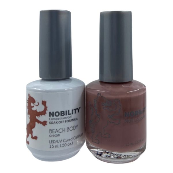 LeChat Nobility Color Gel Polish & Nail Lacquer 091 Beach Body