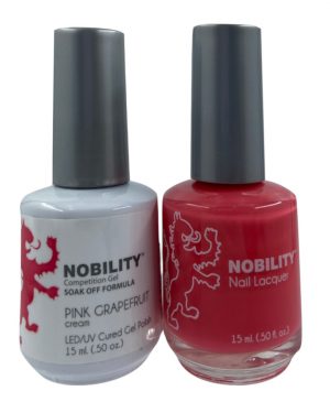 LeChat Nobility Color Gel Polish & Nail Lacquer 092 Pink Grapefruit