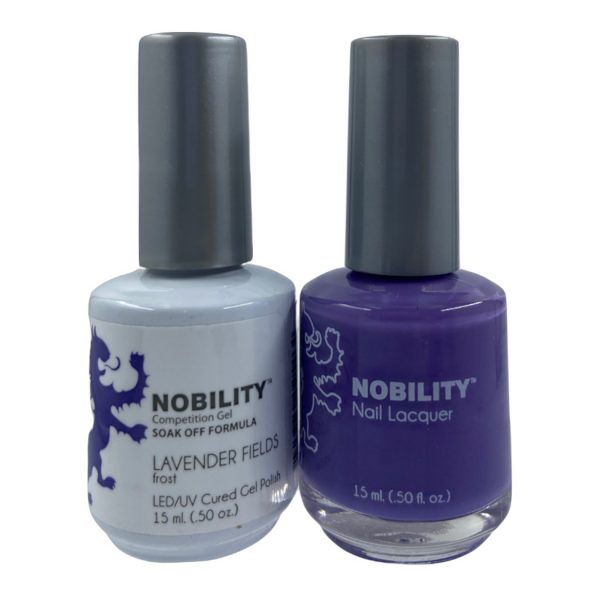LeChat Nobility Color Gel Polish & Nail Lacquer 096 Lavender Fields