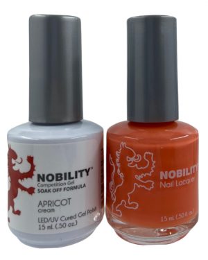 LeChat Nobility Color Gel Polish & Nail Lacquer 098 Apricot