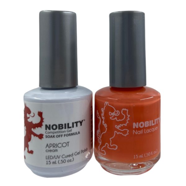 LeChat Nobility Color Gel Polish & Nail Lacquer 098 Apricot