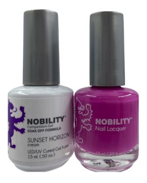 LeChat Nobility Color Gel Polish & Nail Lacquer 120 Sunset Horizon