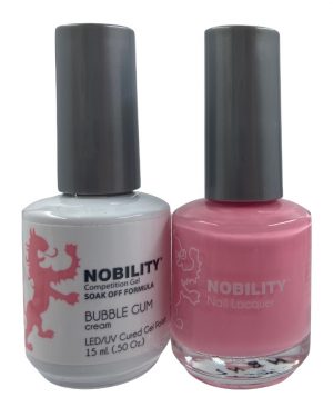LeChat Nobility Color Gel Polish & Nail Lacquer 134 Bubble Gum