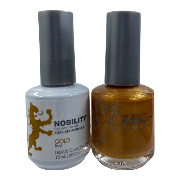 LeChat Nobility Color Gel Polish & Nail Lacquer – 005 Gold
