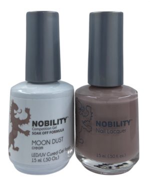 LeChat Nobility Color Gel Polish & Nail Lacquer 144 Moon Dust 1