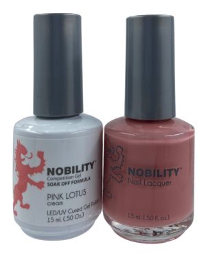 LeChat Nobility Color Gel Polish & Nail Lacquer 148 Pink Lotus