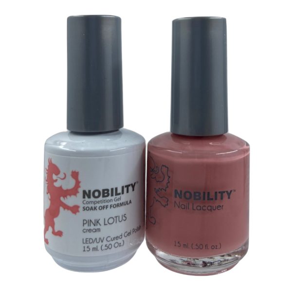 LeChat Nobility Color Gel Polish & Nail Lacquer 148 Pink Lotus