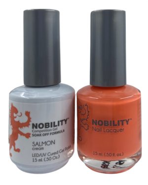 LeChat Nobility Color Gel Polish & Nail Lacquer 154 Salmon