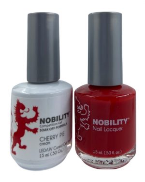 LeChat Nobility Color Gel Polish & Nail Lacquer 156 Cherry Pie