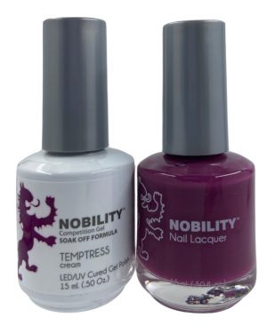 LeChat Nobility Color Gel Polish & Nail Lacquer 161 Temptress