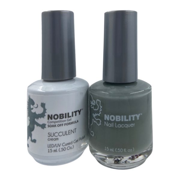 LeChat Nobility Color Gel Polish & Nail Lacquer 168 Succulent
