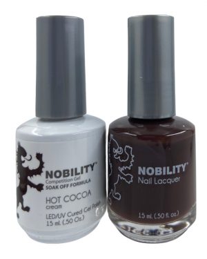 LeChat Nobility Color Gel Polish & Nail Lacquer 171 Hot Cocoa 2