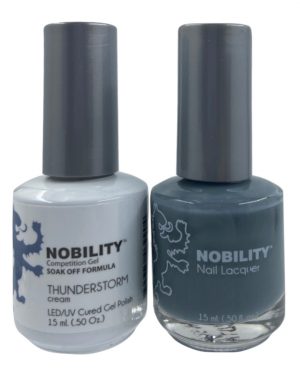 LeChat Nobility Color Gel Polish & Nail Lacquer 172 Thunderstorm