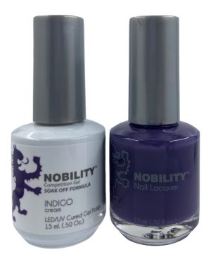 LeChat Nobility Color Gel Polish & Nail Lacquer 174 Indigo