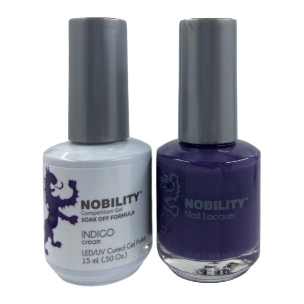 LeChat Nobility Color Gel Polish & Nail Lacquer 174 Indigo