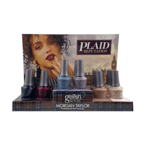 Morgan Taylor Lacquer - Plaid Reputation Collection Display