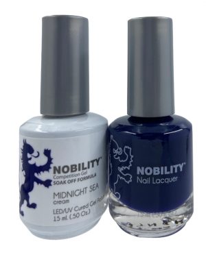 LeChat Nobility Color Gel Polish & Nail Lacquer 175 Midnight Sea